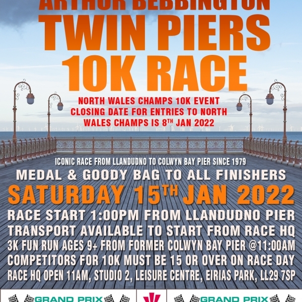 Arthur Bebbington Twin Piers 10k update